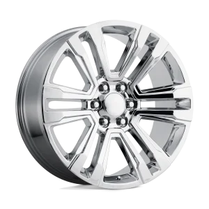 OE Creations – PR182 – Chrome – 20″x9″ 24mm – Summer Wheels – 182C-295824